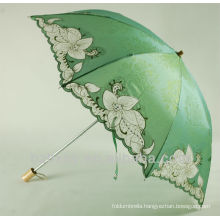 Fashion Lace 2 Folding Sun Umbrella